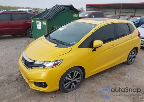 2019 Honda Fit Ex из США, поврежденный, VIN 3HGGK5H86KM710439